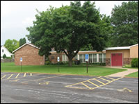 The polling place Hope Baptist Church