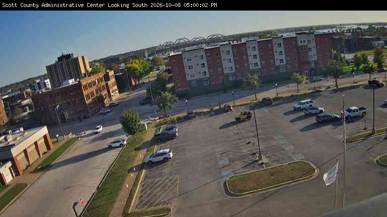 Webcam view from Admin Center looking south.