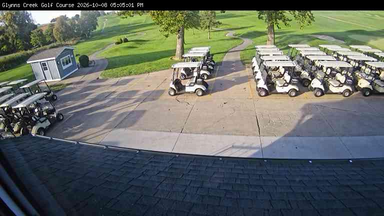 Webcam view of Glynns Creek Golf Course.